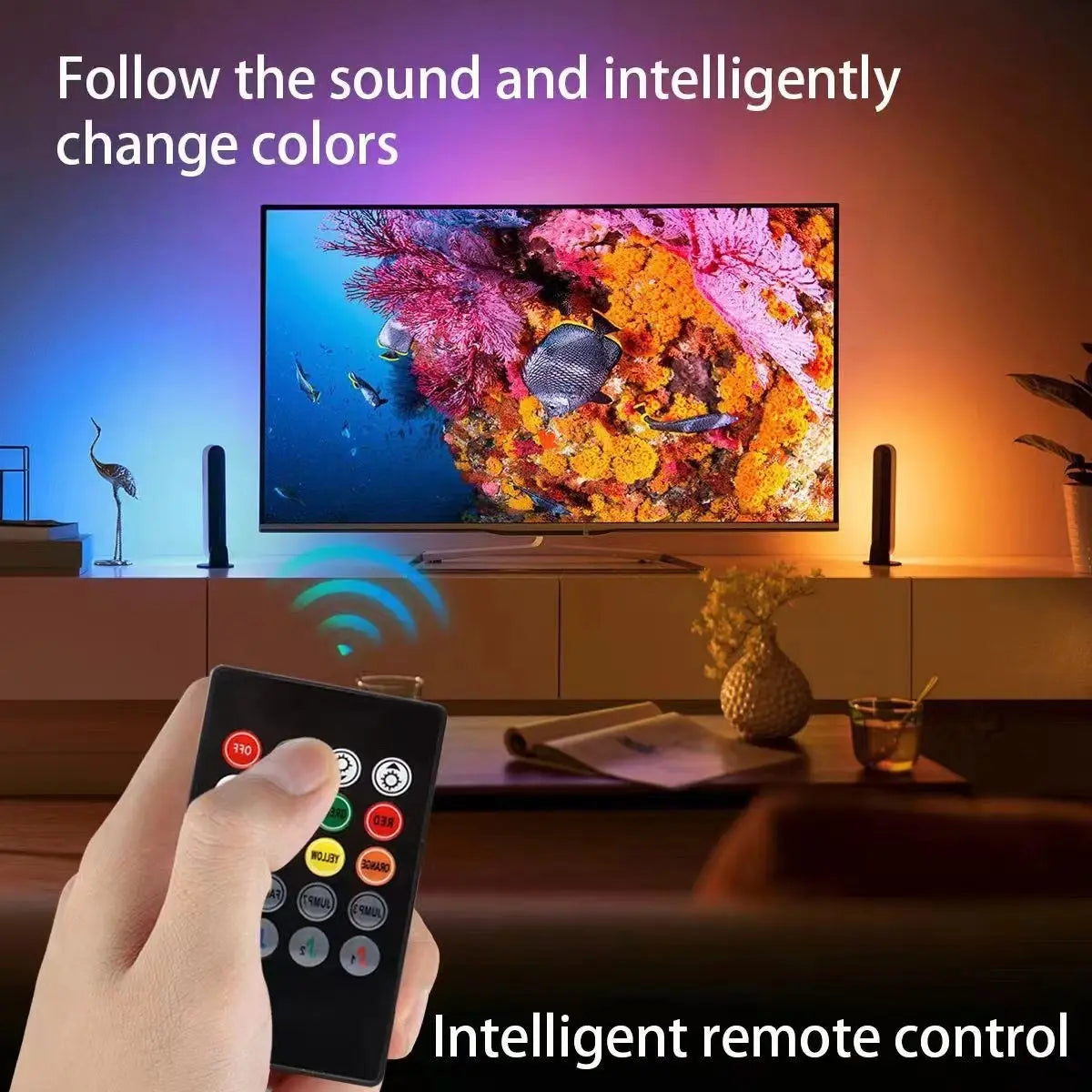LED Desktop Ambience Light with Bluetooth - Lumora
