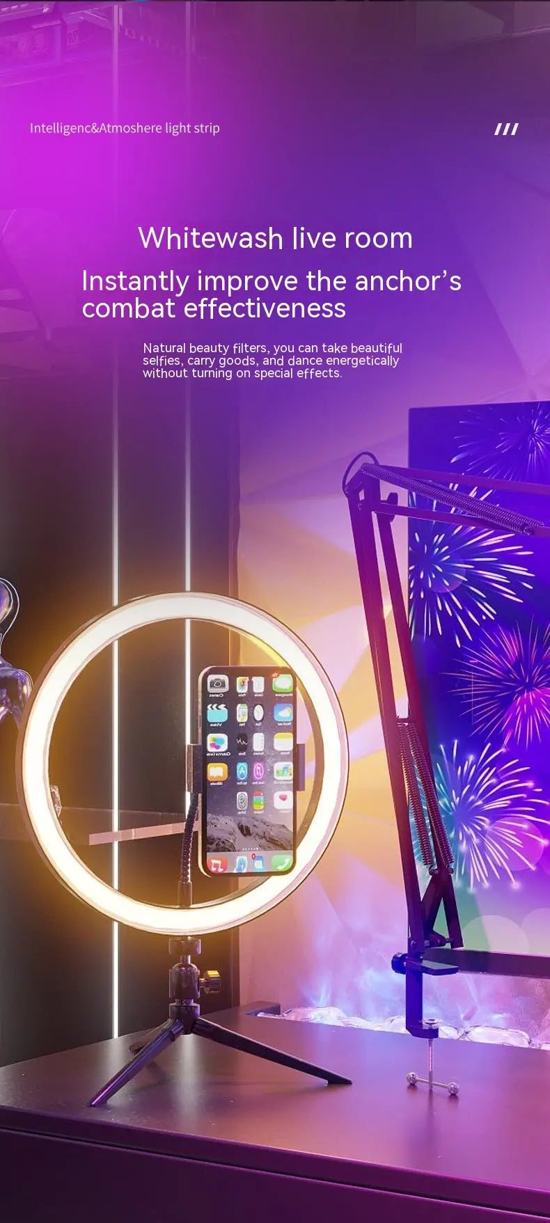 Smart Ambient LED Backlight Lumora