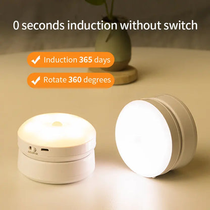 Rotating Human Body Sensor Night Light Lumora